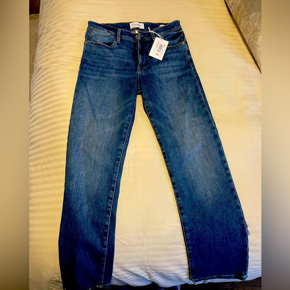 Frame high waisted jeans size 27